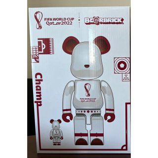 BE＠RBRICK WORLD CUP 2022 GOLD 100%&400% 【超安い】 5,850円引き