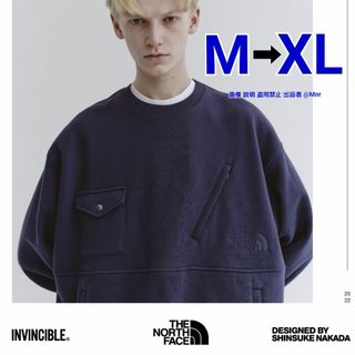 INVINCIBLE THE NORTH FACE スウェットクルー M XL商品について