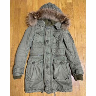 マウジー(moussy)の【中古】moussy アウター モッズコート ファー(モッズコート)