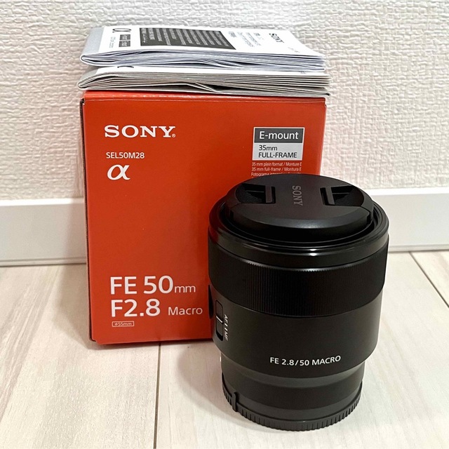 新品低価 《美品》 SONY FE 50mm F2.8 Macro SEL50M28 Lens 交換レンズ ]：マップカメラ店 