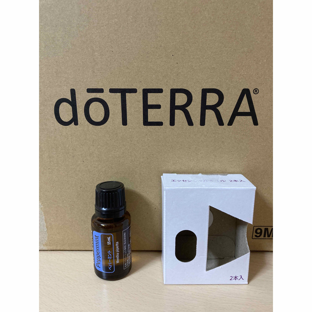 doTERRA(ドテラ)のご専用【新品未開封】ドテラ　ペパーミント　15ml   1本 コスメ/美容のリラクゼーション(エッセンシャルオイル（精油）)の商品写真