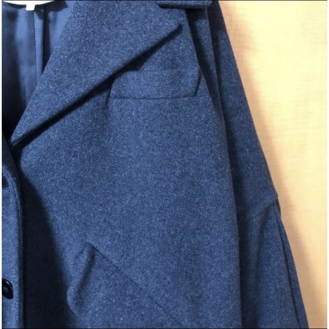 MM6(エムエムシックス)の翌日発送可！マルジェラ　定番型コクーンコート レディースのジャケット/アウター(チェスターコート)の商品写真