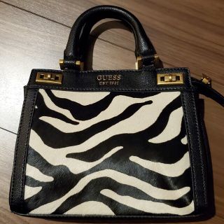 ゲス(GUESS)のGUESS ハンドバッグ レオパード(ハンドバッグ)