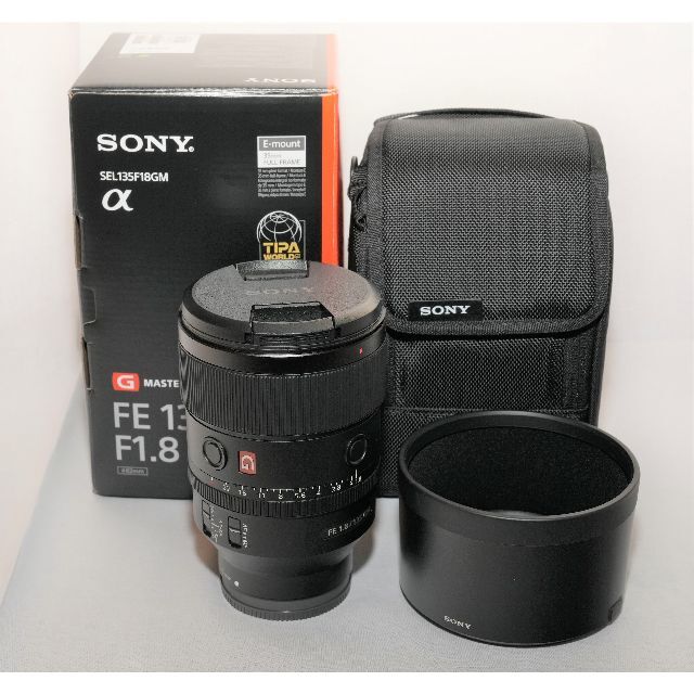 SONY(ソニー)のSONY FE 135mm F1.8 GM SEL135F18GM  スマホ/家電/カメラのカメラ(レンズ(単焦点))の商品写真