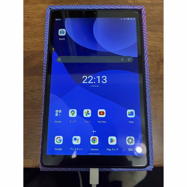 Lenovo(レノボ)の【美品・純正ケース付】Lenovo Tab M8 (3rd Gen) グレー スマホ/家電/カメラのPC/タブレット(タブレット)の商品写真