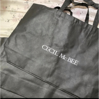 セシルマクビー(CECIL McBEE)のCECIL McBEE☆新品☆布製大ショッパー☆3枚セット☆(ショップ袋)