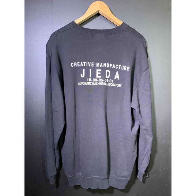 Jieda(ジエダ)のJieDa SWEAT SHIRT BLACK 1 メンズのトップス(スウェット)の商品写真