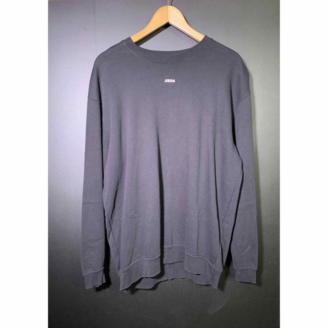 Jieda(ジエダ)のJieDa SWEAT SHIRT BLACK 1 メンズのトップス(スウェット)の商品写真