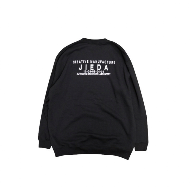 Jieda(ジエダ)のJieDa SWEAT SHIRT BLACK 1 メンズのトップス(スウェット)の商品写真