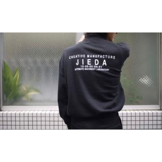 ジエダ(Jieda)のJieDa SWEAT SHIRT BLACK 1(スウェット)