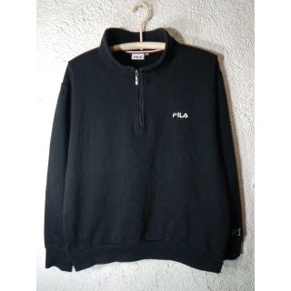 フィラ(FILA)のo5682　FILA　プルオーバー　ハーフジップ　スウェット　トレーナー(スウェット)