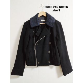 ドリスヴァンノッテン(DRIES VAN NOTEN)のDRIES VAN NOTEN ドリスヴァンノッテン ウールライダースジャケット(ライダースジャケット)