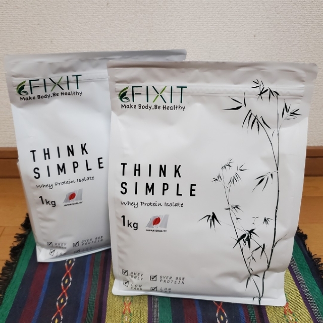 FIXIT THINK SIMPLE ホエイプロテイン2個セット