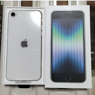 iPhone - 【12/4購入・新品未使用】iPhone SE 第三世代