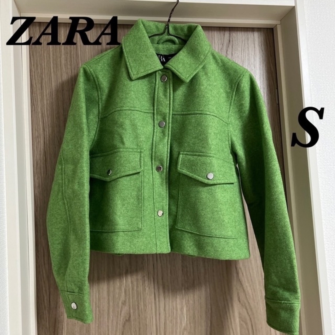ZARA(ザラ)のZARAコート 新品未使用 ショート丈 レディースのジャケット/アウター(ピーコート)の商品写真