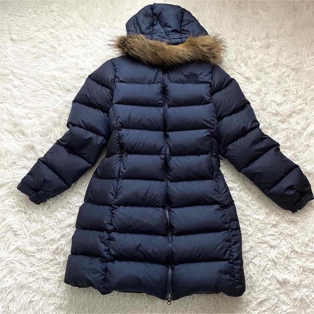 海外輸入 美品 ノースフェイス ダウン コート ロング ジャケット