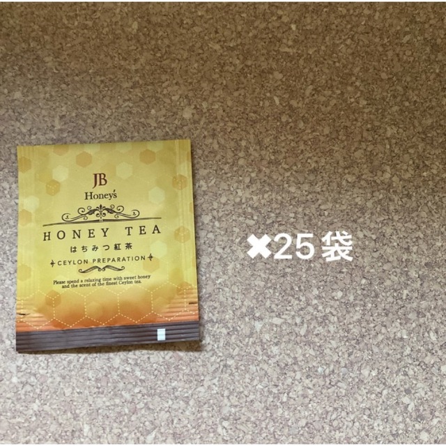 JB HONEY TEA はちみつ紅茶　25p 食品/飲料/酒の飲料(茶)の商品写真