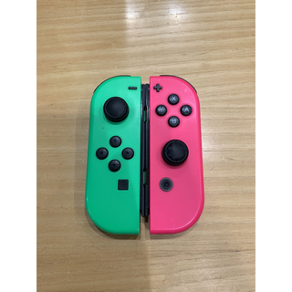 ニンテンドースイッチ(Nintendo Switch)のJoy-Con ジョイコン　ネオングリーン　ネオンピンク(その他)