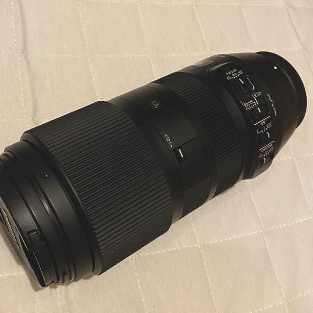 SIGMA(シグマ)の【ゆちゃ様専用出品】SIGMA 100-400mm F5-6.3 DG OS  スマホ/家電/カメラのカメラ(レンズ(ズーム))の商品写真