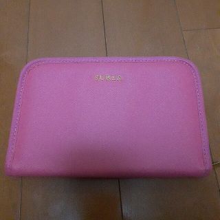 フルラ(Furla)のFURLA フルラ　ピンク色　マルチケース　母子手帳　お薬手帳　保険証　ケース(母子手帳ケース)