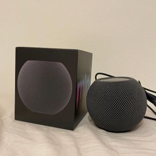 アップル(Apple)のApple HomePod mini スペースグレイ ブラック(スピーカー)