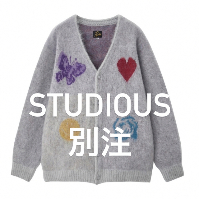 Needles(ニードルス)のNEEDLES 22fw MohairCardigan STUDIOUS別注　 メンズのトップス(カーディガン)の商品写真