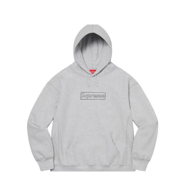 Supreme KAWS Chalk Box Logo Hooded - パーカー