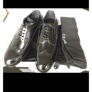 超特価定番 celine 13aw ゴールドプレートシューズ 1ryhG-m92019575067