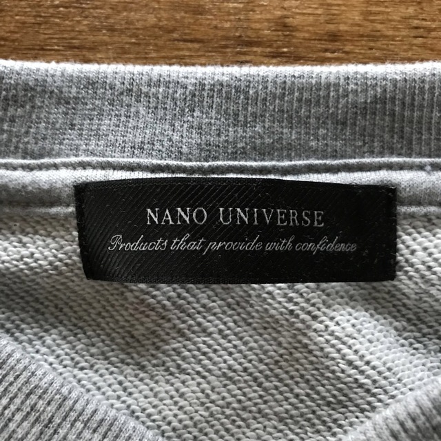 nano・universe(ナノユニバース)のスウェット Ｓ ナノユニバース メンズのトップス(スウェット)の商品写真