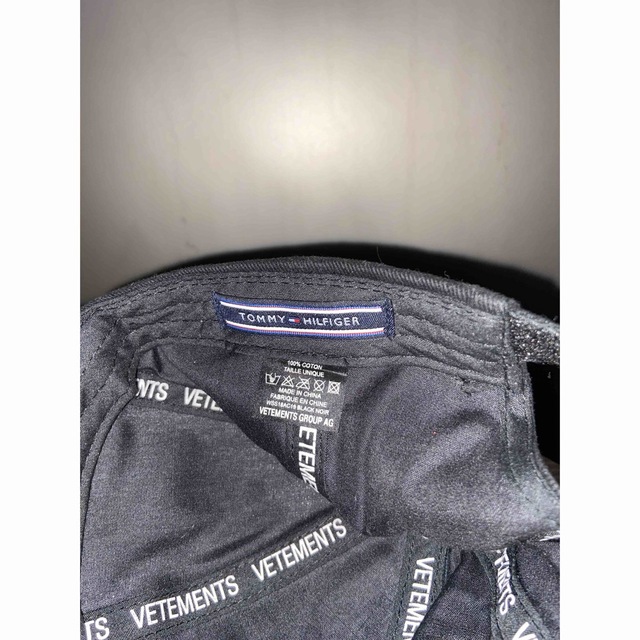 VETEMENTS - VETEMENTS × TOMMY HILFIGER 18SS キャップの通販 by shop 