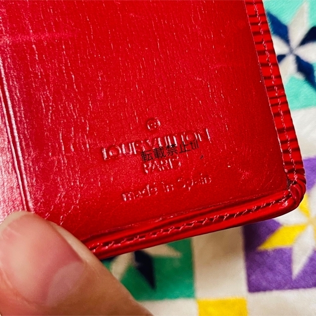 LOUIS VUITTON   美品 ルイヴィトン エピ 赤 カードケース 名刺ケース