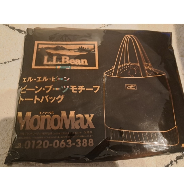 L.L.Bean(エルエルビーン)のMonoMax　12月付録 メンズのバッグ(トートバッグ)の商品写真