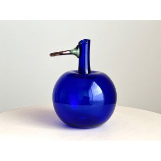 アップル ブルー オイバ ・トイッカ イッタラ バード Iittala リンゴ-
