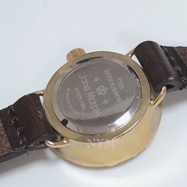 JaneMarple(ジェーンマープル)の新品未使用箱タグ付きJaneMarple25thアニバーサリーウォッチゴールド レディースのファッション小物(腕時計)の商品写真
