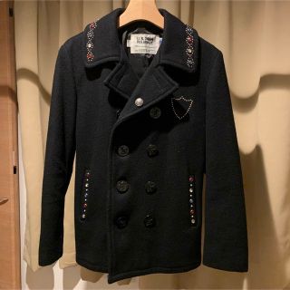 ショット(schott)のschott×HTC スタッズ　ピーコート(ピーコート)