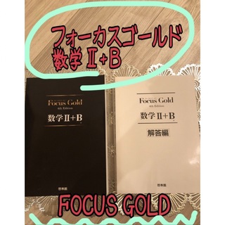 FocusGold 数学Ⅱ+Ｂ　第4版　2冊セット(語学/参考書)