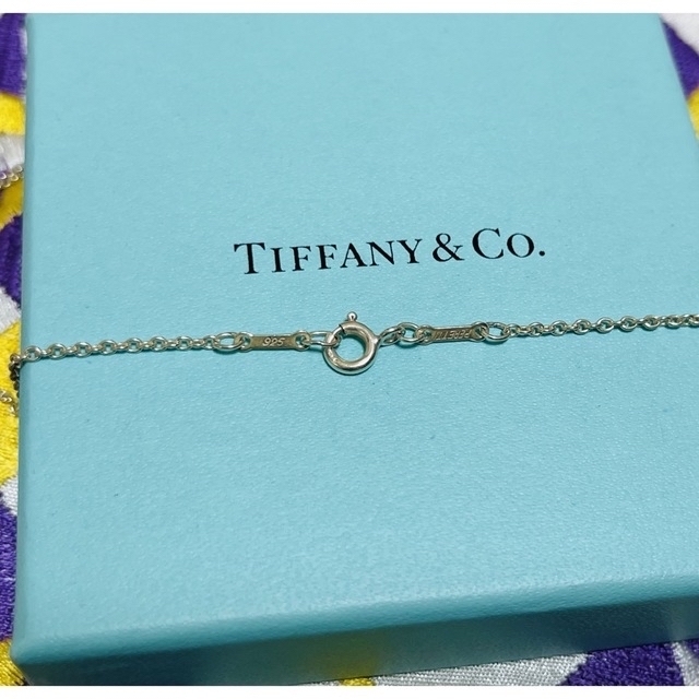 Tiffany & Co.(ティファニー)の美品　ティファニー　ハート×リボン　ネックレス　silver×金750 コンビ レディースのアクセサリー(ネックレス)の商品写真