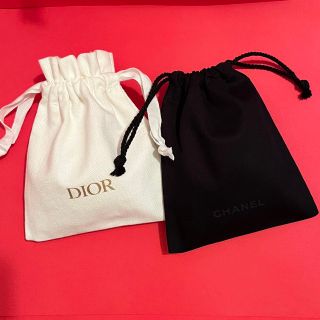シャネル(CHANEL)のCHANEL シャネル ディオール Dior ミニ巾着 ミニポーチ 巾着ポーチ(ポーチ)