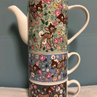 キャスキッドソン(Cath Kidston)の新品未使用  バンビ×キャス キッドソン  ティーフォートゥー バンビディッツィ(その他)