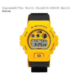 シュプリーム(Supreme)のSupreme The North Face G-SHOCK シュプリーム 黄(腕時計(デジタル))