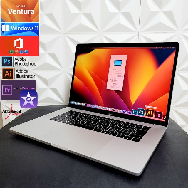 定番 Pro MacBook 美品 - Apple 15インチ 11 Windows & macOS ノートPC