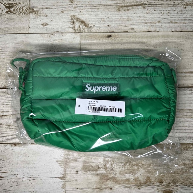 Supreme Puffer Side Bag シュプリーム サイド バッグ 緑 春早割 12285