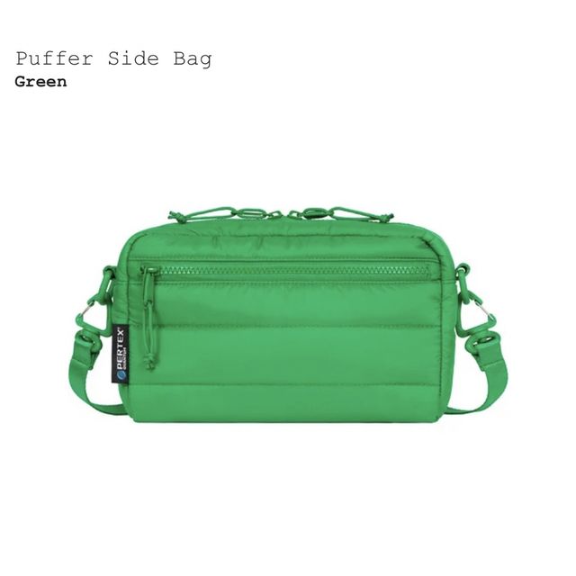 Supreme Puffer Side Bag シュプリーム サイド バッグ 緑 1