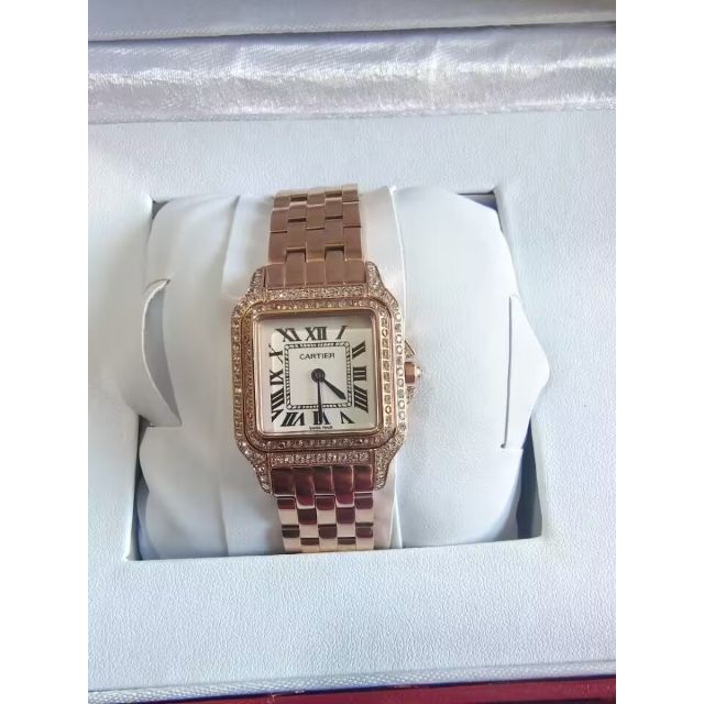 新作ウエア Cartier Ref.WF3141B9 純正ダイヤベゼル ミニパンテール