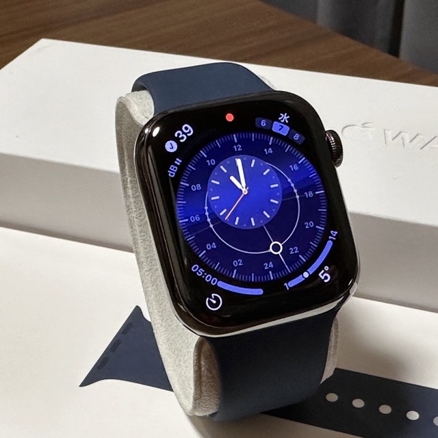 Apple Watch(アップルウォッチ)の人気 Apple Watch Series 7 45mm グラファイトステンレス スマホ/家電/カメラのスマートフォン/携帯電話(その他)の商品写真