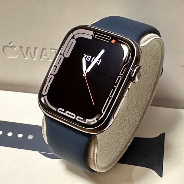 良好品】 Apple Watch - 人気 Apple Watch Series 7 45mm グラファイト