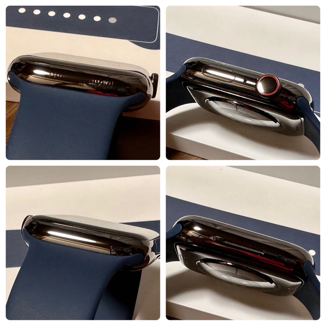 Apple Watch(アップルウォッチ)の人気 Apple Watch Series 7 45mm グラファイトステンレス スマホ/家電/カメラのスマートフォン/携帯電話(その他)の商品写真