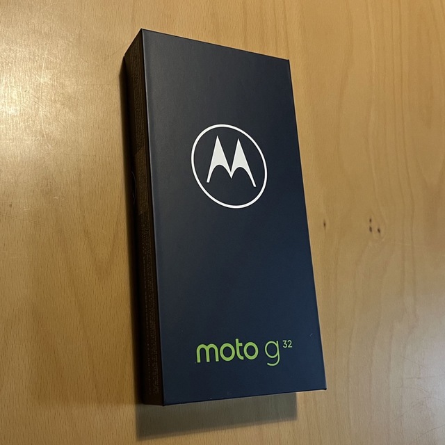 新品未開封　モトローラ moto g32 ミネラルグレイ