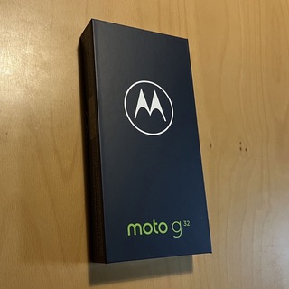 Motorola - 【新品、未開封】MOTOROLA moto g32 ミネラルグレイ