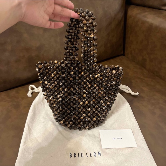 brie leon beads bag